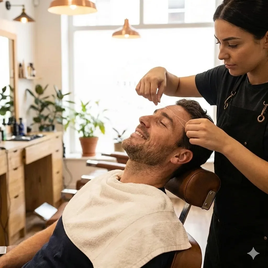 Eyebrow Threading