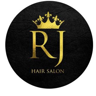 RJ Hair Salon Logo